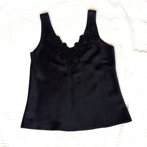 Cinema Etoiel embellished sleeveles top, Size small